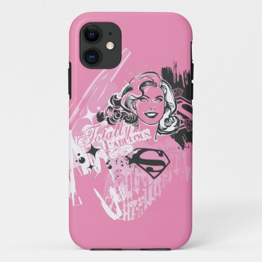 Coques Case-Mate iPhone Supergirl Totalement Fabuleux (Dos)