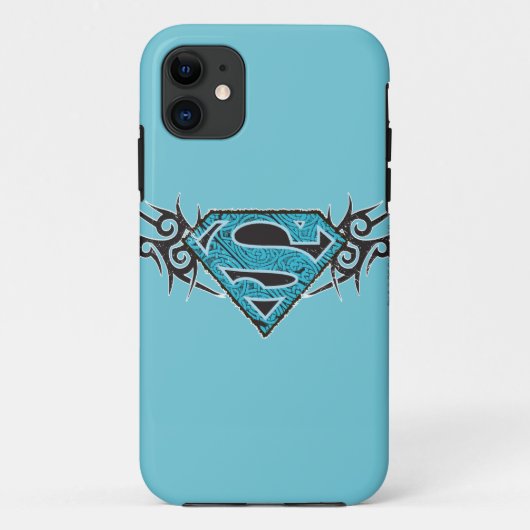 Coques Case-Mate iPhone Supergirl Tribal Pattern Logo (Dos)