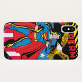 Coques Case-Mate iPhone Superman #14 (Dos (Horizontal))