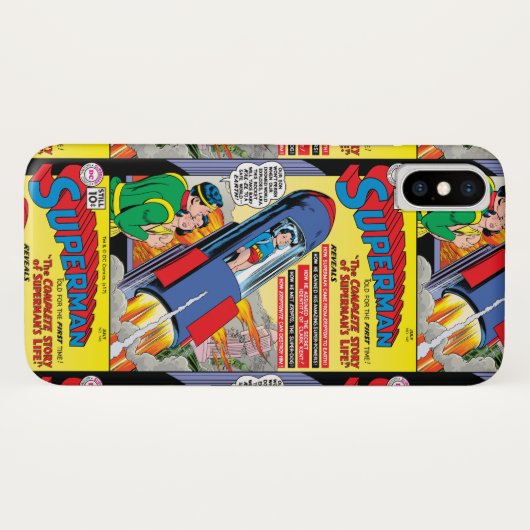 Coques Case-Mate iPhone Superman #146 (Dos (Horizontal))