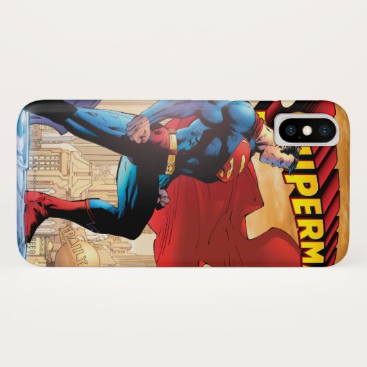 Coques Case-Mate iPhone Superman #204 Juin 04 (Dos (Horizontal))