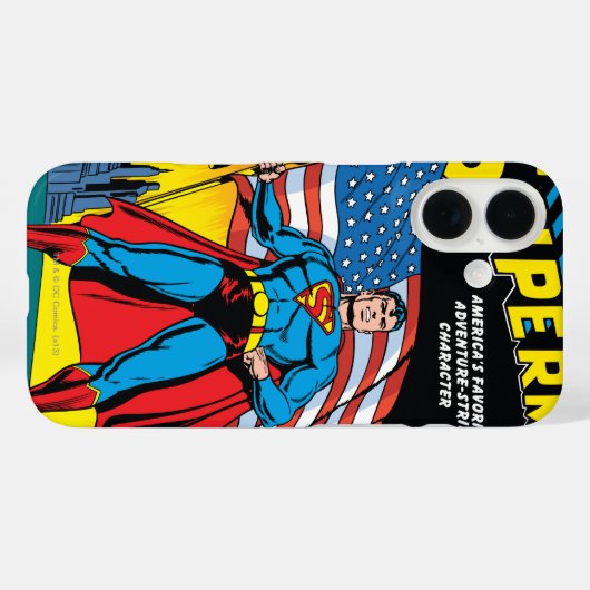 Coques Case-Mate iPhone Superman #24 (Verso (horizontal))