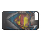 Coques Case-Mate iPhone Superman | Esquisse de révélation de la poitrine c (Dos (Horizontal))