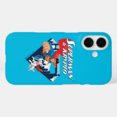 Coques Case-Mate iPhone Superman & Krypto Soar (Verso (horizontal))