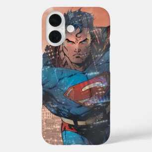 Coques iPhone 16 Superman - Rouge