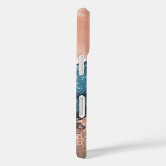 Coques Case-Mate iPhone Superman - Rouge (Verso / Droite)