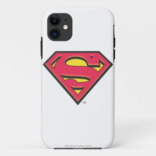 Coques Case-Mate iPhone Superman S-Shield | Logo classique (Dos)