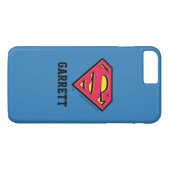 Coques Case-Mate iPhone Superman S-Shield | Logo classique 2 | Ajouter Vot (Dos (Horizontal))