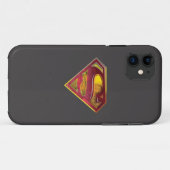 Coques Case-Mate iPhone Superman S-Shield | Logo de réflexion (Dos (Horizontal))