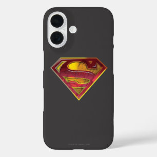 Coques iPhone 16 Superman S-Shield   Logo de réflexion