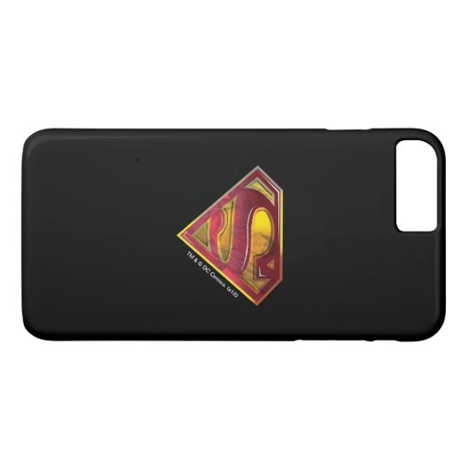 Coques Case-Mate iPhone Superman S-Shield | Logo de réflexion (Dos (Horizontal))