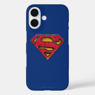 Coques iPhone 16 Superman S-Shield   Logo en détresse