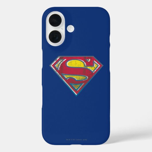 Coques Case-Mate iPhone Superman S-Shield | Logo imprimé (Verso)