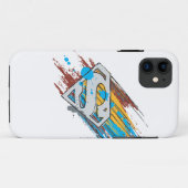 Coques Case-Mate iPhone Superman S-Shield | Logo Paint Streaks (Dos (Horizontal))