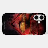 Coques Case-Mate iPhone Superman S-Shield | Logo peint (Verso (horizontal))