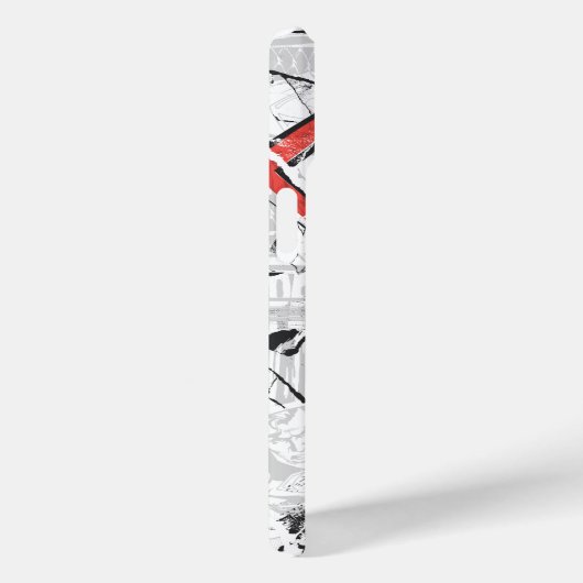 Coques Case-Mate iPhone Superman Stylisé | Logo comique découpé (Verso / Droite)