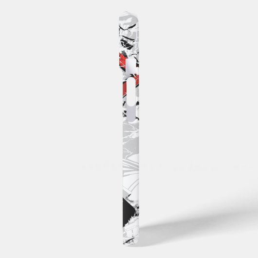 Coques Case-Mate iPhone Superman Stylisé | Logo comique découpé (Verso / Gauche)