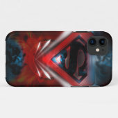 Coques Case-Mate iPhone Superman Stylisé | Logo futuriste (Dos (Horizontal))