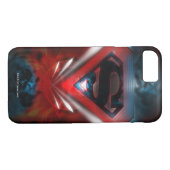 Coques Case-Mate iPhone Superman Stylisé | Logo futuriste (Dos (Horizontal))
