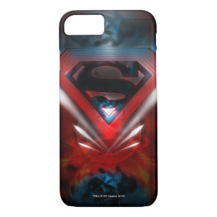 Coque iPhone 8/7 Superman Stylisé   Logo futuriste