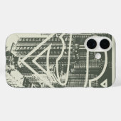 Coques Case-Mate iPhone Superman Stylisé | Logo Green Metropolis (Verso (horizontal))