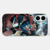 Coques Case-Mate iPhone Superman/Wonder Woman Comic Art promotionnel (Verso (horizontal))