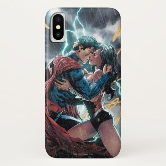 Coques Case-Mate iPhone Superman/Wonder Woman Comic Art promotionnel (Dos)