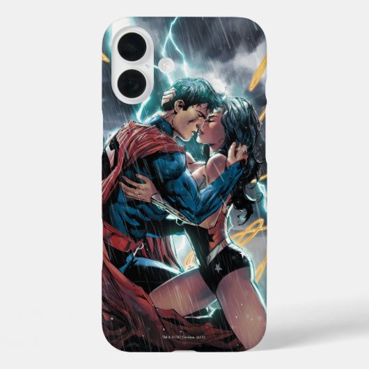 Coques Case-Mate iPhone Superman/Wonder Woman Comic Art promotionnel (Verso)