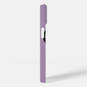 Coques Case-Mate iPhone SuperMOM Photo Elegant Moderne violet (Verso / Droite)