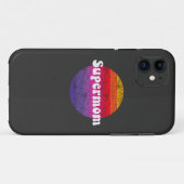 Coques Case-Mate iPhone Supermom pour la meilleure mère (Dos (Horizontal))