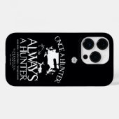 Coques Case-Mate iPhone Supernaturel "Une fois chasseur, toujours chasseur (Verso (horizontal))