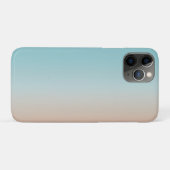 Coques Case-Mate iPhone Superposition de la plage ombrée (Dos (Horizontal))