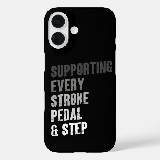 Coques Case-Mate iPhone Supporting Every Stroke Pedal & Step - Multisport  (Verso)