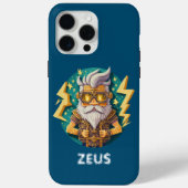 Coques Case-Mate iPhone Supreme Zeus Pixel Art, Wearing Steampunk Glasses (Verso)