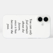Coques Case-Mate iPhone Sur la certitude (Verso (horizontal))