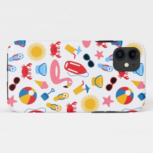 Coques Case-Mate iPhone Sur la plage (Dos (Horizontal))