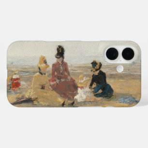 Coques iPhone 16 Sur la plage Trouville 1887 par Eugene Boudin
