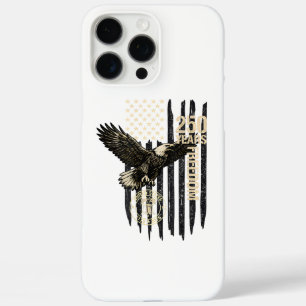 Coques iPhone 16 Pro Max Sur le dos aigle et drapeau 250 ans 1776-2026 250e