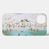 Coques Case-Mate iPhone Sur le lac congelé 1987 (Verso (horizontal))