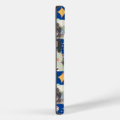 Coques Case-Mate iPhone Surcharge d'Anime Motif Bleu BG (Verso / Droite)