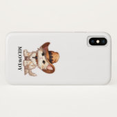 Coques Case-Mate iPhone Surcharge de laideur Meowdy Western Cat (Dos (Horizontal))