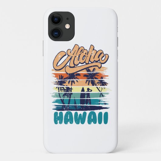 Coques Case-Mate iPhone Surf - Aloha Hawaii (Dos)