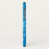 Coques Case-Mate iPhone surf bleu vert mer (Dos/Gauche)