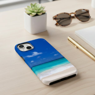 Coque Pour iPhone 14 Surf De Sable De Plage Océan Mer Nautique