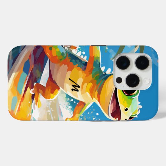 Coques Case-Mate iPhone Surf Gecko Riding Les Vagues (Verso (horizontal))