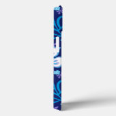 Coques Case-Mate iPhone Surf JUNGLE (COMBO BLEU) (Verso / Droite)
