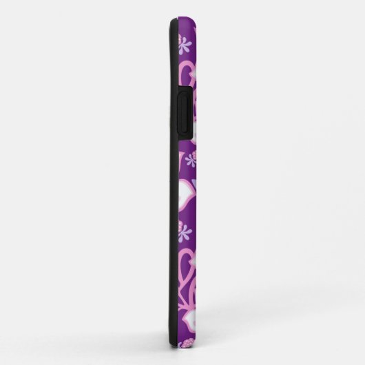 Coques Case-Mate iPhone Surf JUNGLE (COMBO PURPLE) (Dos/Droite)