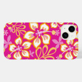 Coques Case-Mate iPhone Surf JUNGLE (COMBO ROSE) (Verso (horizontal))
