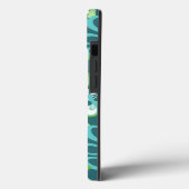 Coques Case-Mate iPhone Surf JUNGLE (COMBO TURQUOISE) (Verso / Gauche)