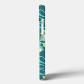 Coques Case-Mate iPhone Surf JUNGLE (COMBO TURQUOISE) (Verso / Gauche)